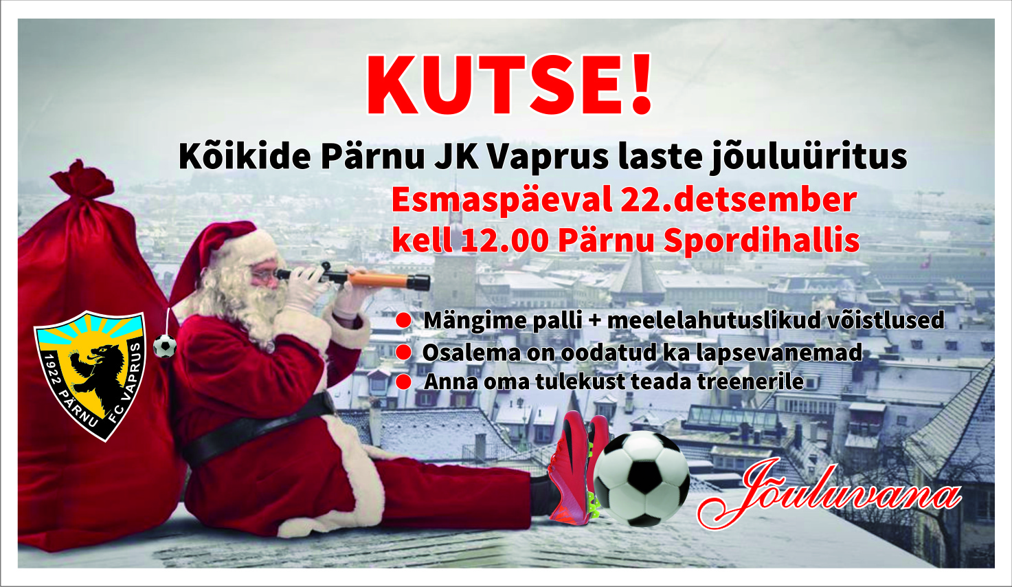Klubi jõulupidu!!!