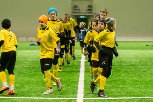 U14 poisid pidasid kontrollkohtumise Lätis